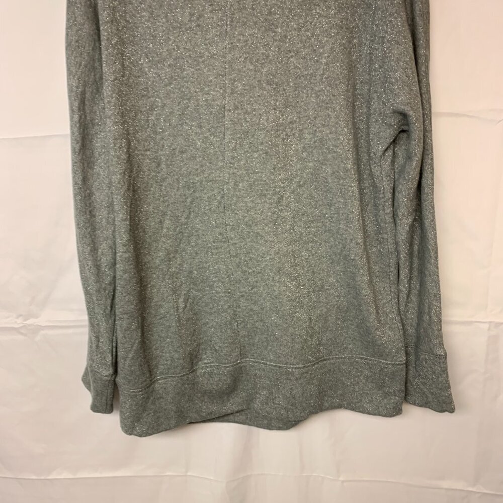 Aerie  tunic pullover grey metallic activewear loungewear activewear SZ XL - Picture 4 of 10